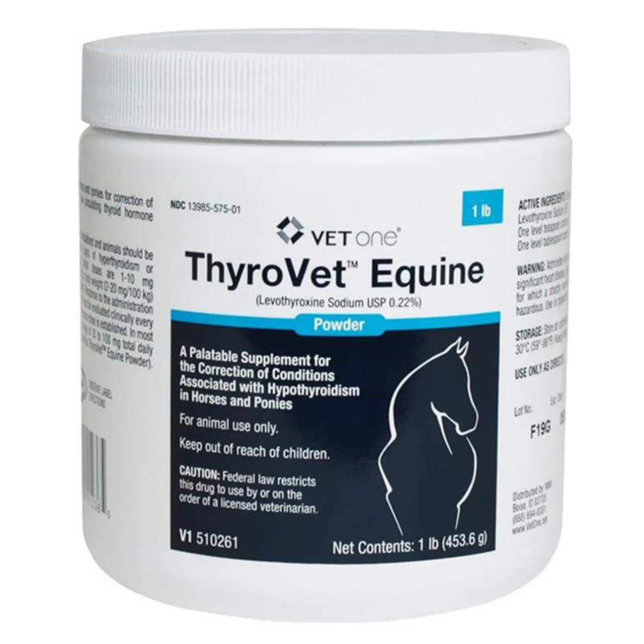 ThyroVet Equine Powder 1# - Prescription Required 