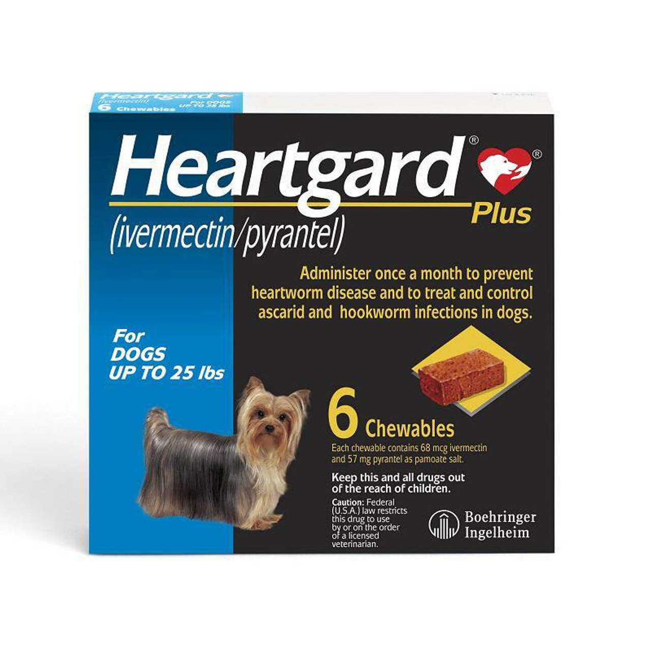 Heartgard Plus 6 Pack - Prescription Required