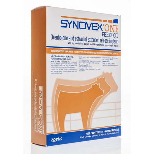 Synovex One Feedlot - 100 Dose