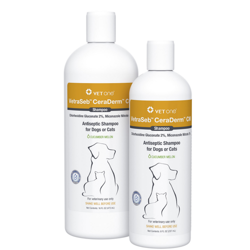 Ydmyg sandhed transaktion VetraSeb CeraDerm CM Antiseptic Shampoo - JRG Supply