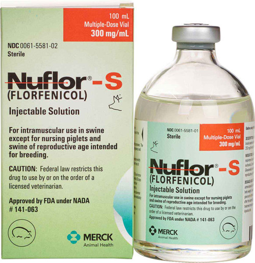 Nuflor S 100mL RX Required 