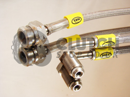 HEL Performance Braided Brake Line Kit for VW Golf Mk5 with Porsche Calipers
