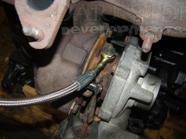 Braided Oil Feed Line for 1.9 and 2.0 TDI