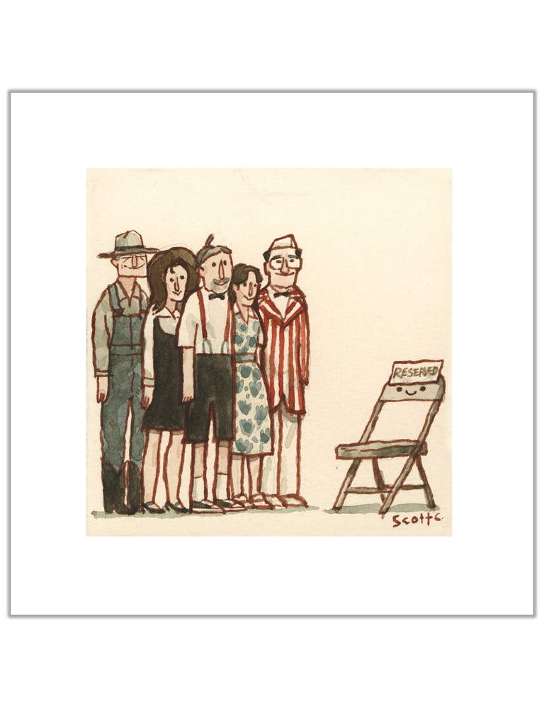 The Theater Production and the Chair