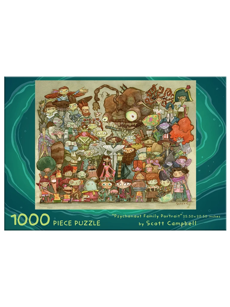 Psychonauts Family Portrait 1,000 Piece Puzzle