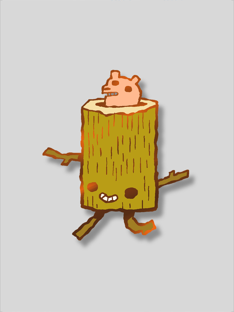 The Log Runner Pin