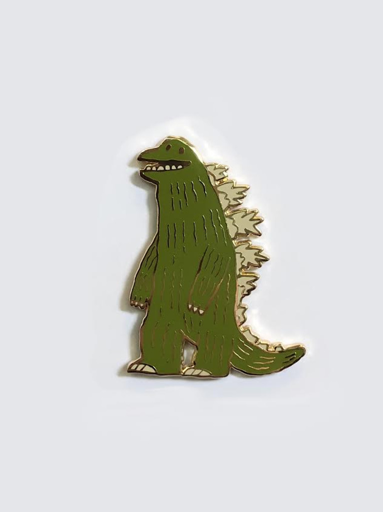 The Thunder Lizard Pin