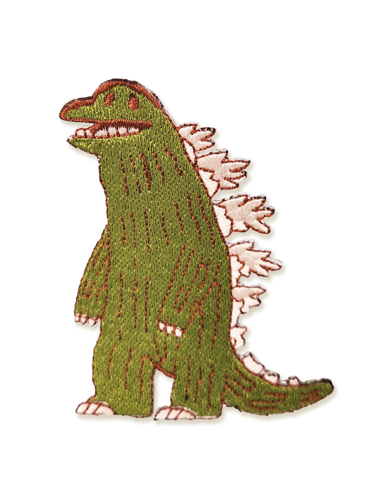 Thunder Lizard Embroidered Patch
