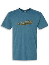 Limited Edition Nocturnal Speeding Car Adult Tee Shirt Limited Edition Nocturnal Speeding Car Adult Tee Shirt