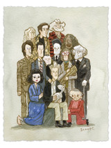 Gathering Around David Limited Edition Print Gathering Around David Limited Edition Print
