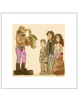 The Saxophonist and the Teens The Saxophonist and the Teens