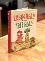 Cabin Head And Tree Head Hardcover Book