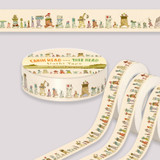 Cabin Head And Tree Head Washi Tape