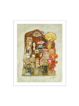 Gathering Around the Puppeteer Timed Edition Print