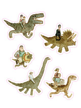 Jurassic Backs Sticker Pack