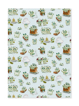 Snow Creatures Tea Towel