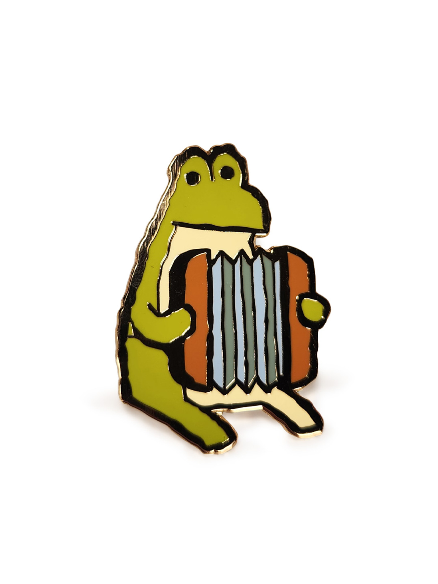 Accordion Frog Pin - Scott C Shop