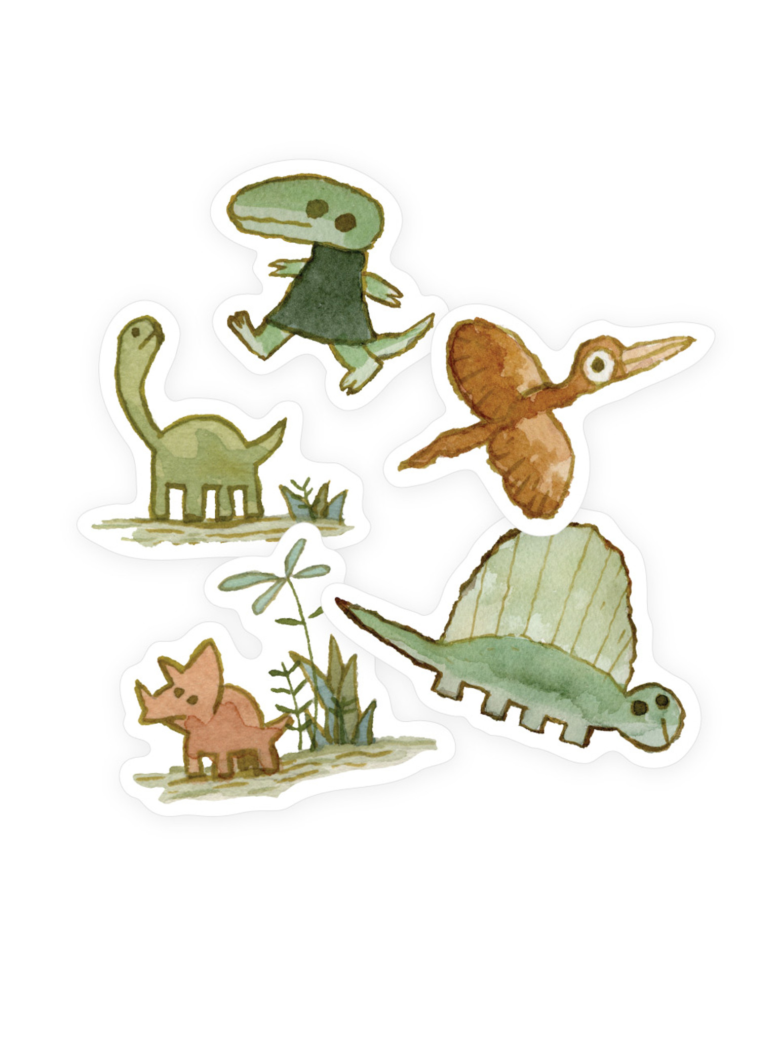 Dino Mite - Sticker Sheet Stickers Dinosaur, scrapbook – MISS KATE