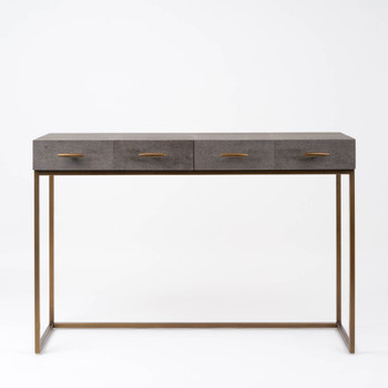 HAMPTON CONSOLE TABLE IN GREY SHAGREEN