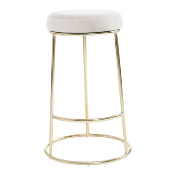 HATTON VELVET BAR STOOL