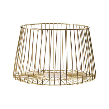 ARCHIE MATTE GOLD WIRE FRAME BOWL