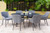 MAZE RATTAN OUTDOOR FABRIC ZEST 6 SEAT OVAL GARDEN DINING SET