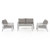 MAZE RATTAN OUTDOOR NEW YORK 2 SEAT SOFA SET