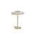 GROVE TABLE LAMP IN WHITE AND GOLD