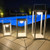 MAZE RATTAN QUAD SOLAR LIGHT TRIPLE PACK