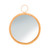 ROUND RATTAN MIRROR