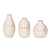 SET OF 3 FEMALE FORM VASES