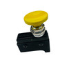 crusher yellow concave transbrake buttons