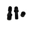 Tire Valve Stem 1/8 NPT Thread In 2pk - Black
