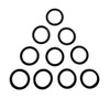 -6AN Black Viton 75D O-Rings (10pk)
