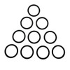 -10AN Black Viton 75D O-Rings (10pk)