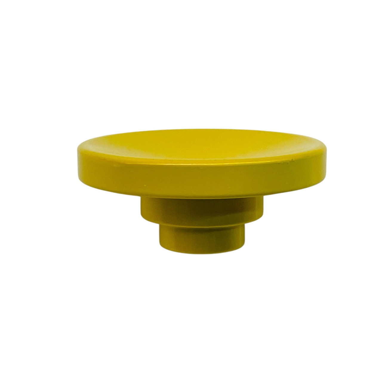 yellow concave button head