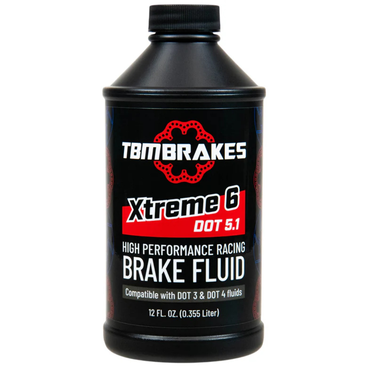 tbm brakes brake fluid dot 5.1 single 12oz front