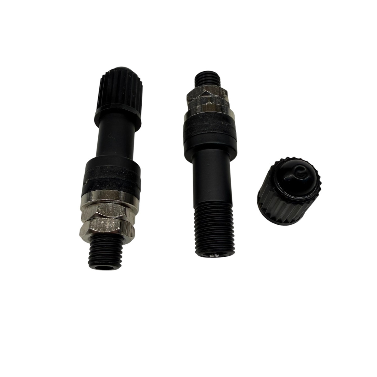 Tire Valve Stem .250 Bolt In 2pk - Black