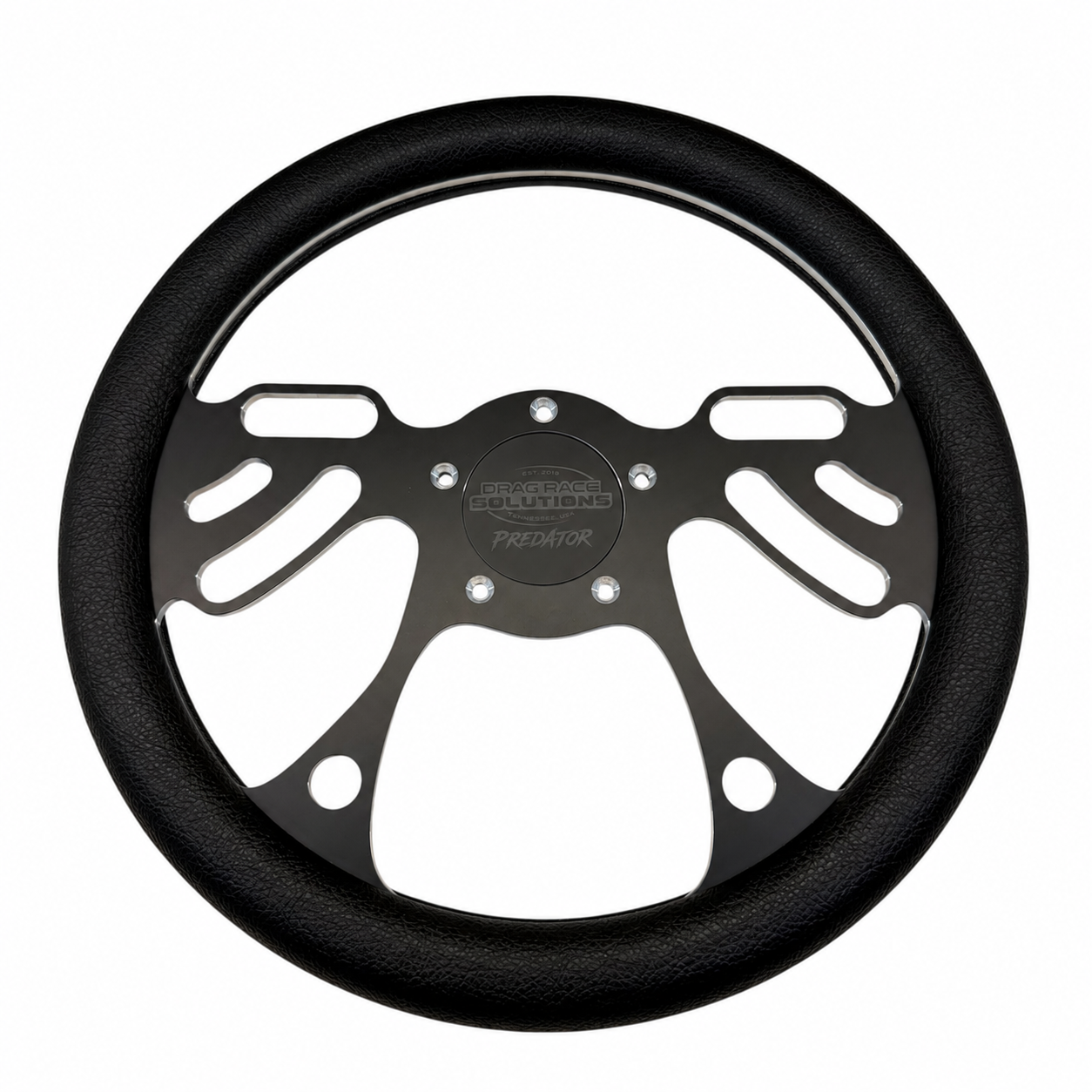Predator 13 Inch Round Racing Steering Wheel no stripe