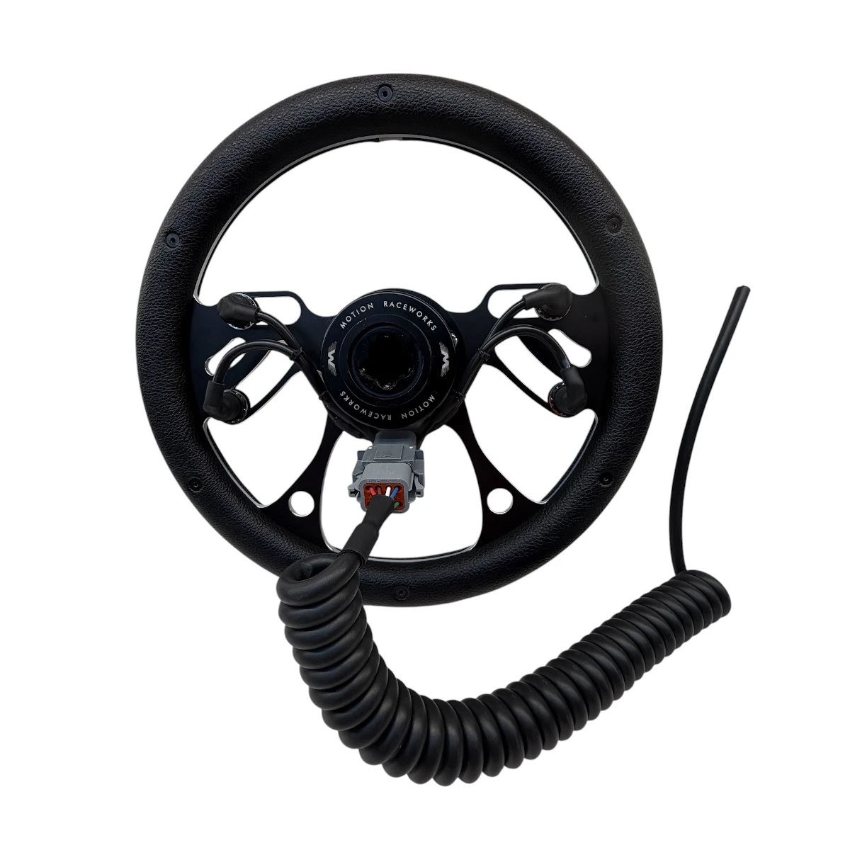 Custom Built Predator 13 Inch Round Racing Steering Wheel