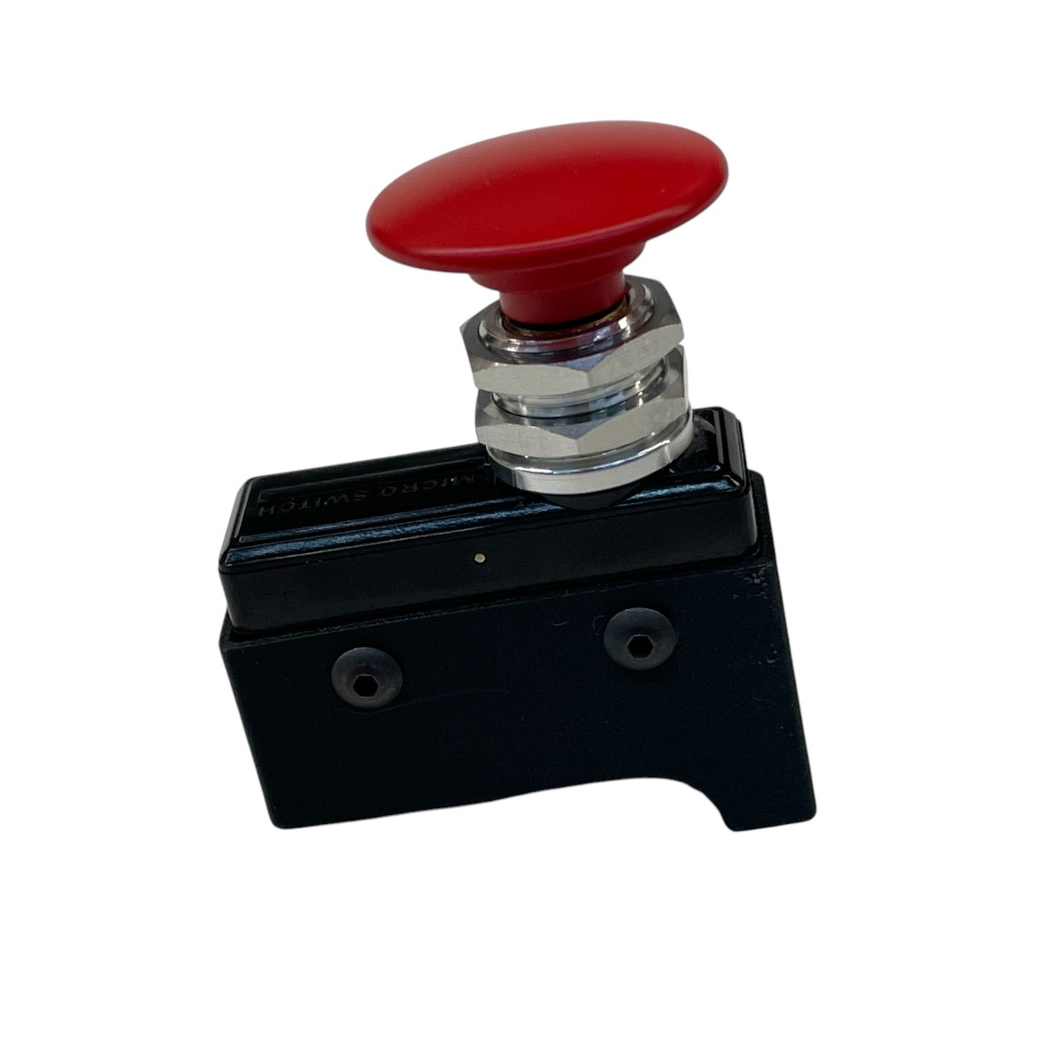 Crusher Transbrake Button - Red Mushroom Right