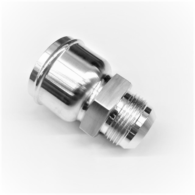 Radiator Hose to Male AN Adapter 1.75 to 16 AN