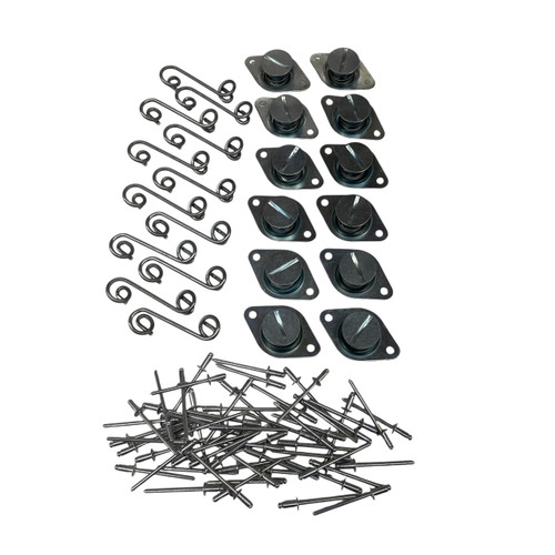 Aluminum Bed Cover DZUS Kit