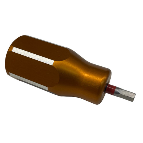 Orange Quarter Turn Hex Head DZUS Button Fastener Tool