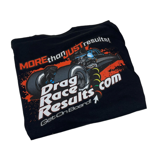 dragraceresults.com black t shirts dragraceresults.com black t shirts