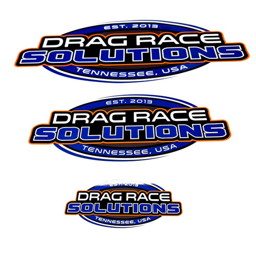 drag race solutions decals