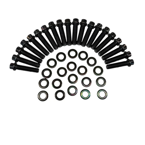 12pt black beadlock bolt kits