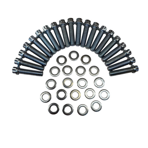 12pt silver beadlock bolt kits
