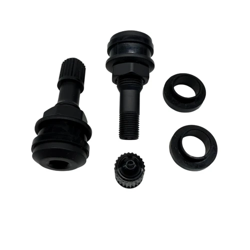 Tire Valve Stem .625/.453 Bolt In 2pk - Black