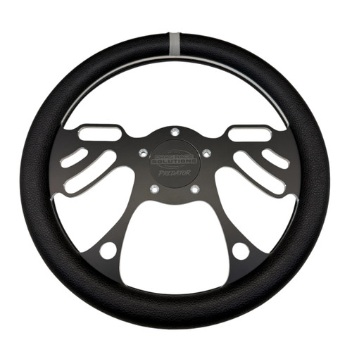 Predator 13 Inch Round Racing Steering Wheel